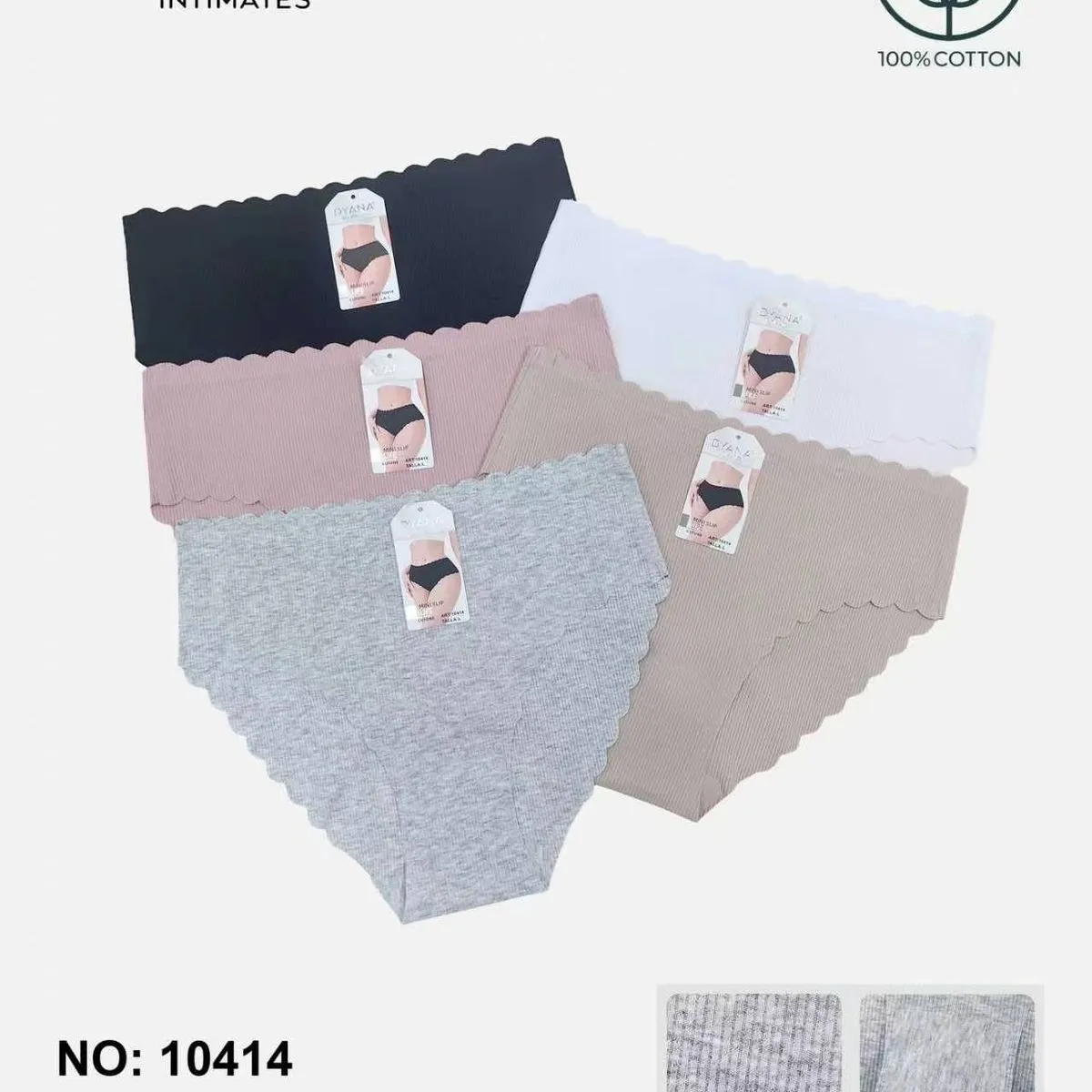 Majtki damskie Dyanana 100% bawełna XL/XXL NO:10414