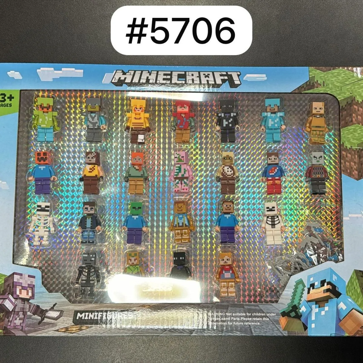 Zabawki Figurki Minecraft 24PCS #5706
