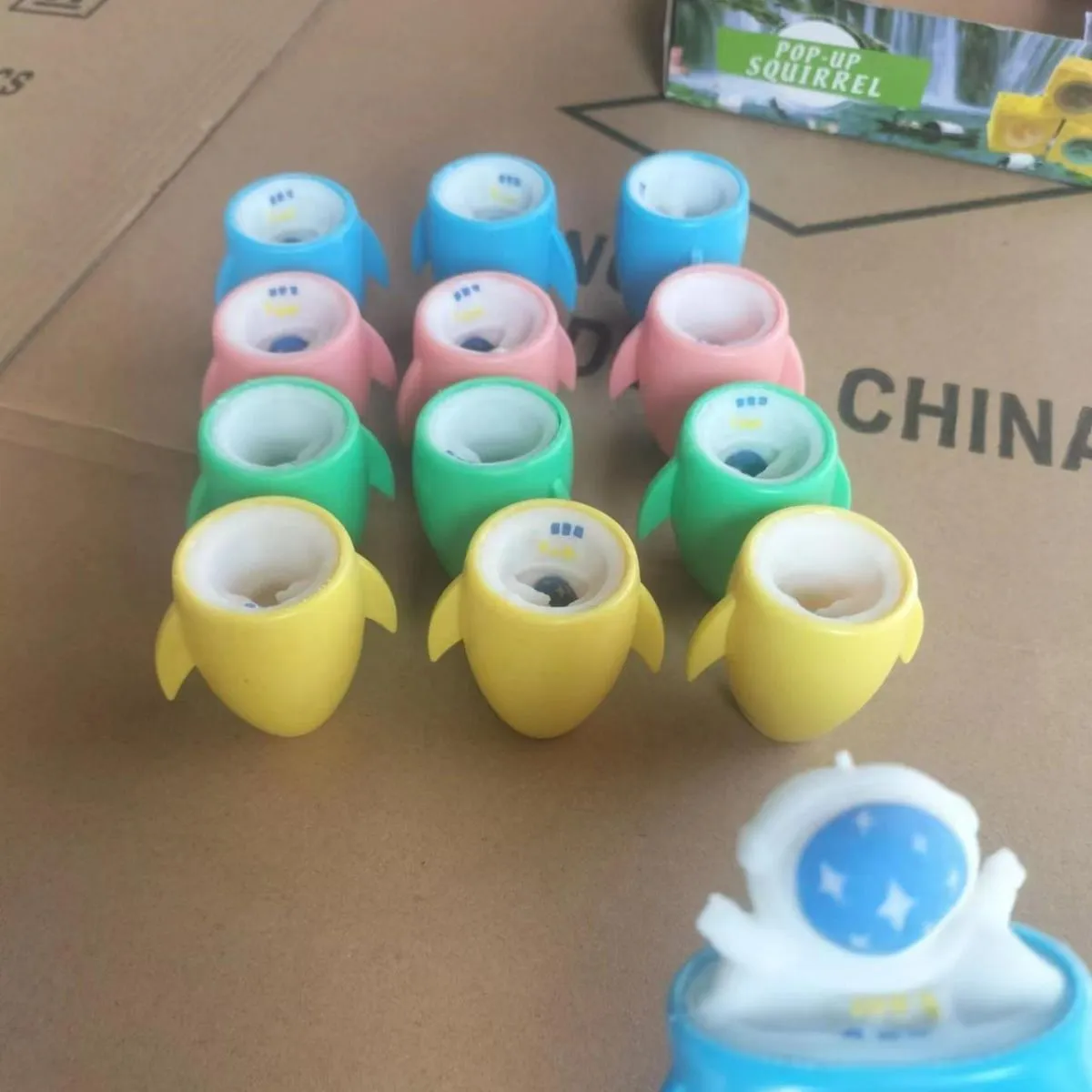 Gniotki Squeeze Toys Pingwiny Wielokolorowe