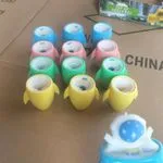 Gniotki Squeeze Toys Pingwiny Wielokolorowe