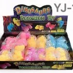 Gniotki dinozaury Decompress Toy YJ-12, 12 szt