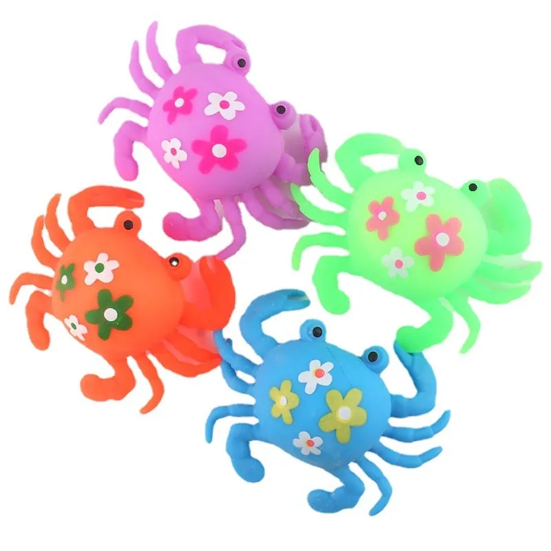 Gniotki krab Squeeze Toys 4 kolory