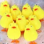 Żółte pisklęta gniotki squeeze toys antyestresowe