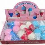 Gniotki Squeeze Toys Decompression Toy - Wafel Lody 12 szt