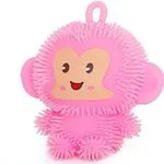 Gniotek Squeeze Toy Małpka Różowa