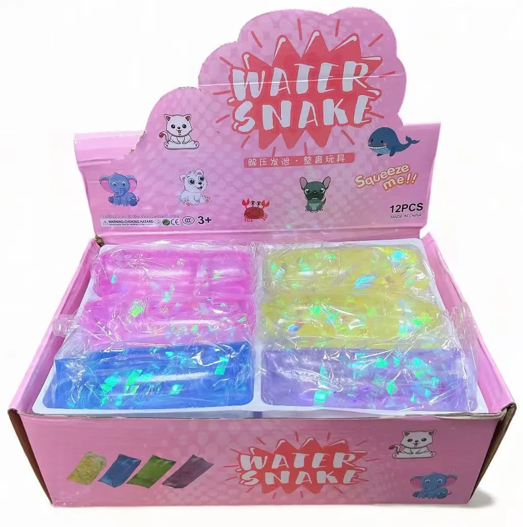 Gniotki Water Snake Squeeze Toys 12 szt
