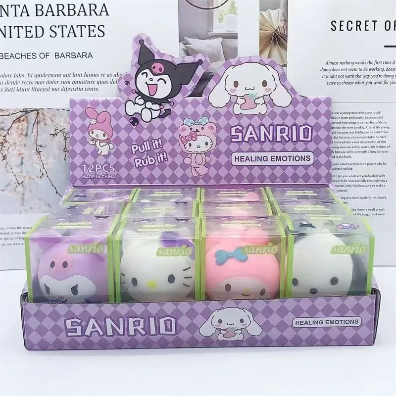 Sanrio Squeeze Toys Gniotki Healing Emotions 12 szt