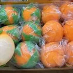 Gniotki Squeeze Toys Banan Pomarańcza 12 szt