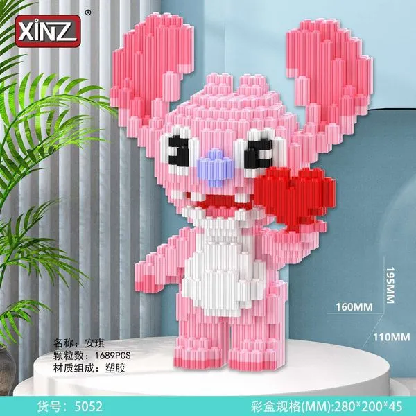 Zabawki Klocki Stitch 1689PCS XINZ