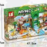 Zestaw klocków LB My World Minecraft 451+ PCS 6-12 lat