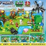 Zestaw klocków My World Jungle Adventure 3D 29x25x4 cm