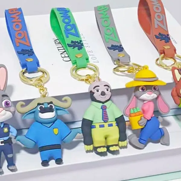 Brelok do Kluczy Zootopia Postacie Zootropolis