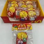 Zabawka French Fries Pinch Gniotek Antystresowy Frytki 12szt