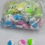Zabawka Squishy Mini Łapki Gniotki Kolorowe 100 szt.