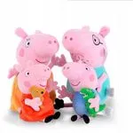 Maskotka Pluszowa Świnka Peppa Rodzina 25cm