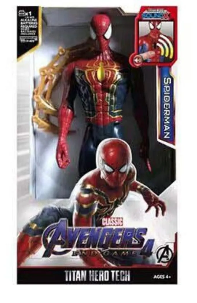 Figurki Avengers Spider-Man Titan Hero Tech Sound FX 6 szt.
