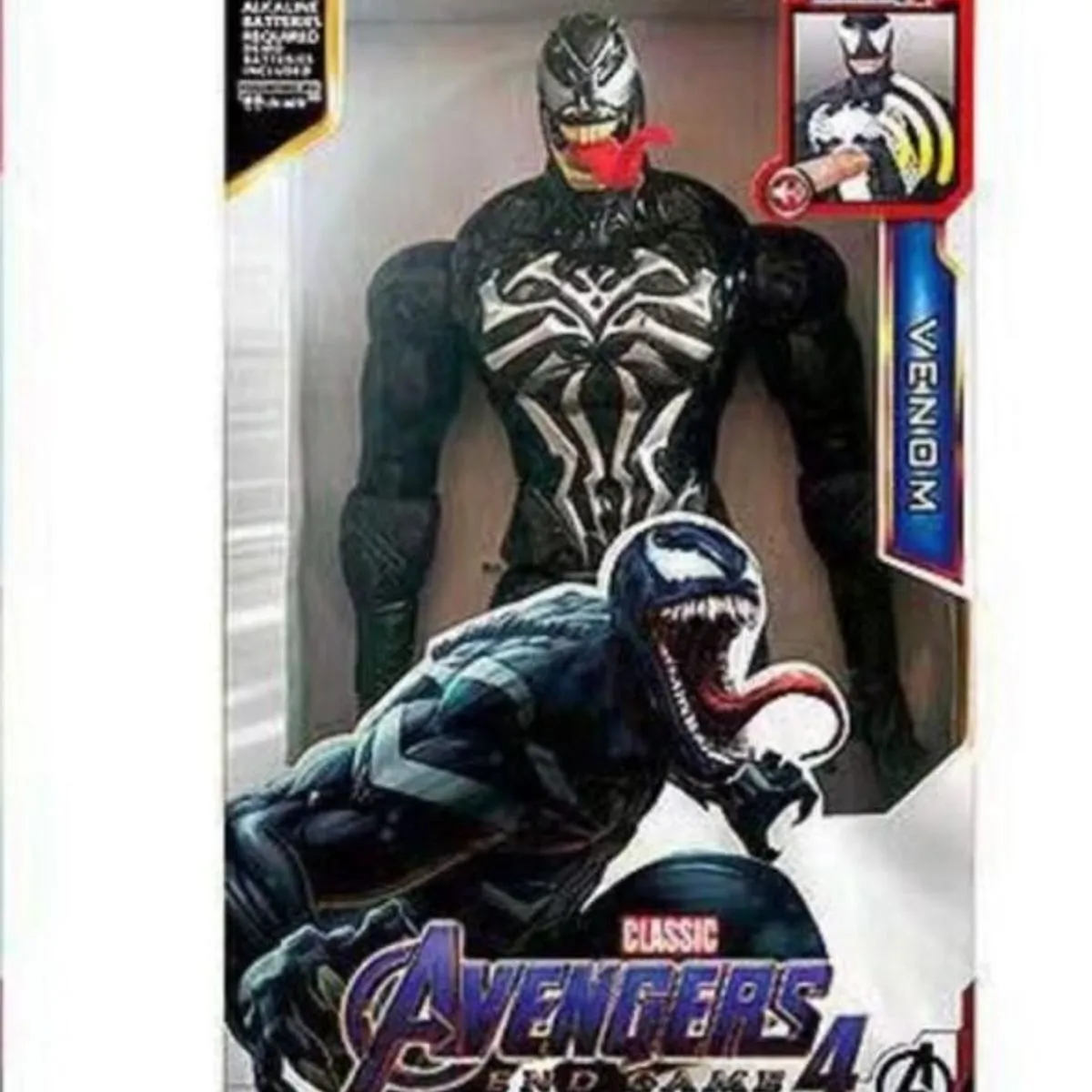 Figurki Avengers Venom Titan Hero Tech z dźwiękiem - 6 szt