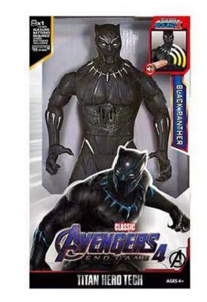 Figurki Avengers Czarna Pantera Titan Hero Tech Sound FX