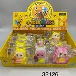 Zabawka Pinch Small Bees - Gniotek Antystresowy 12 szt.