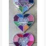 Zestaw koraliki DIY Organizer Serce Mix Kolorów