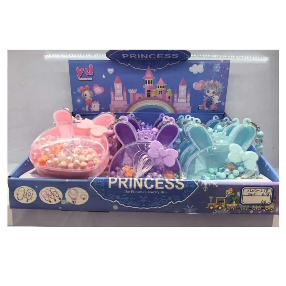 Zestaw koraliki DIY Princess Króliczek 12 szt.