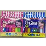 Face Color Zestaw Farb do Twarzy 6 Kolorów, 12 szt.