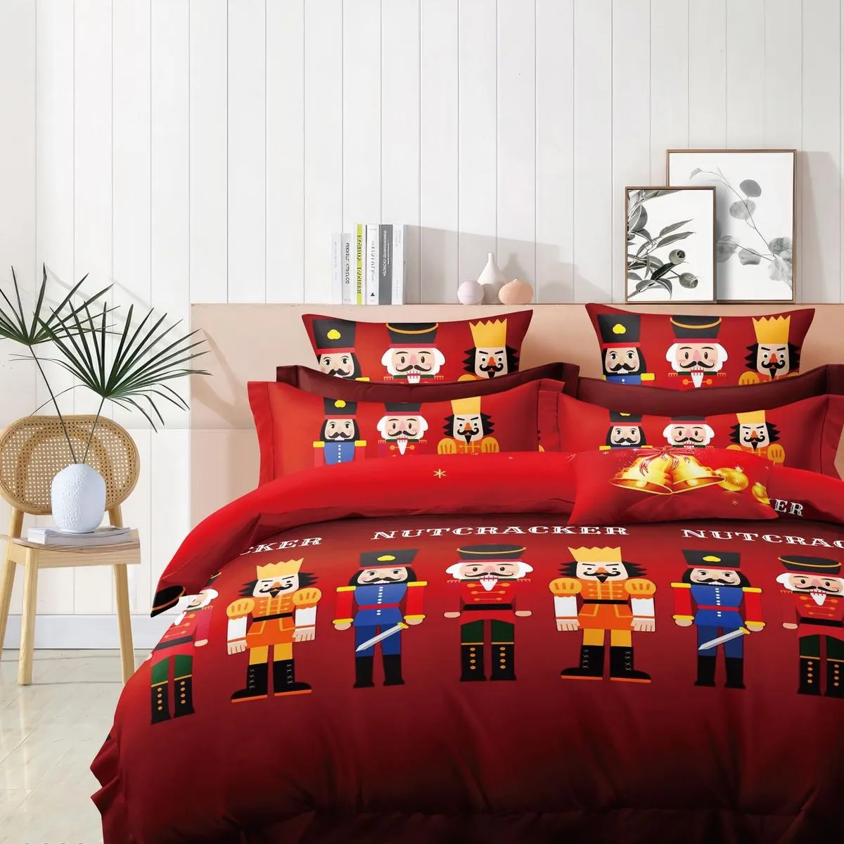 POŚCIEL BAWEŁNA 4CZ 160*200cm Nutcracker