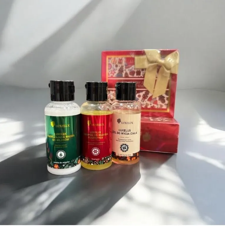 Świąteczny Zestaw Kosmetyków LUXELUX 3x50ml