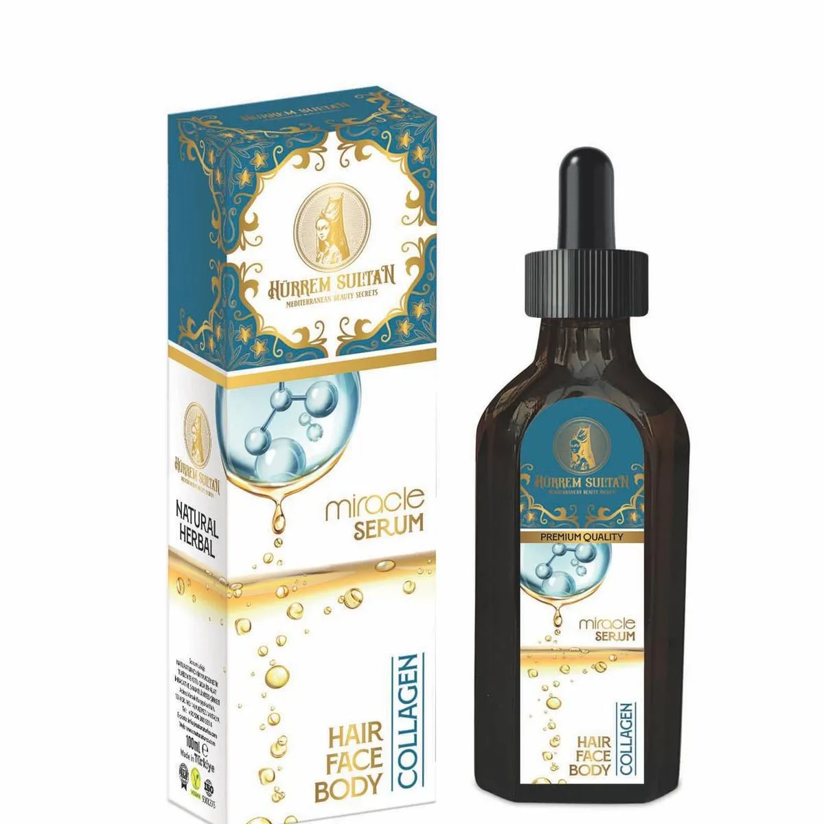 Hurrem Sultan Olejek & Serum 3w1 Miracle Hair Face Body