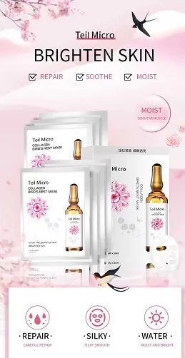 Kolagenowa Maska w Tkance TENCEL Micro Brighten Skin