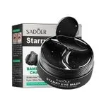Płatki pod oczy SADOER Starry Eye Mask z bambusowym węglem