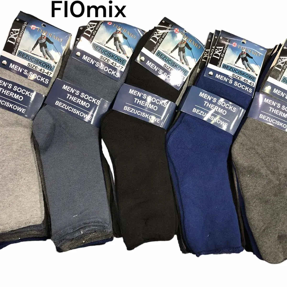Skarpetki męskie termo Flomix 5 par