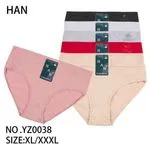 Majtki damskie bawełniane XL/XXL/3XL 5 szt. NO.YZ0038
