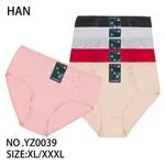 Majtki damskie HANAN YZ0039 rozmiar XL/XXL/3XL, 5 szt