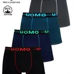 Bokserki męskie UOMO 4 szt. L XL 2XL 3XL AF2221