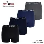 Bokserki męskie UOMO 4 szt. L XL XXL granat/czarny/szary