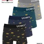 Bokserki męskie UOMOMO 4 szt. M-L-XL-XXL-3XL