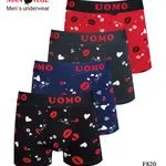 Bokserki męskie UOMO 4 szt. M-L-XL-XXL F820