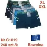 Bokserki męskie Drôle mix kolorów Nr C1019/240 szt/kpl