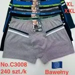 Bokserki męskie bawełniane elastyczne mix kolorów M-5XL