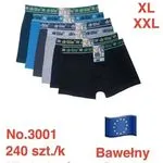 Bokserki męskie Drôle bawełniane mix kolorów M-L-XL-XXL