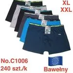 Bokserki męskie bawełniane mix kolorów M-L-XL-XXL