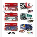 Zabawki Car Team Load Truck metalowe 6 szt