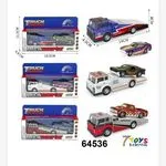 Zabawka Truck Transport Fast laweta z samochodem