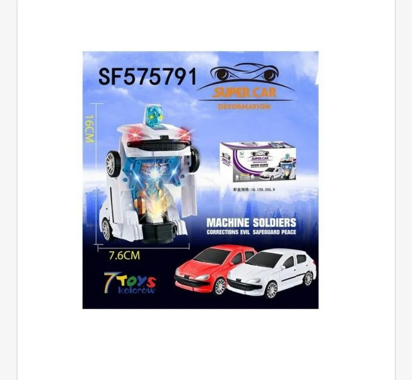 Zabawka Robot Samochód Super Car SF575791 16cm