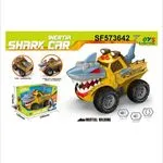 Samochód Zabawkowy Shark Car Inertialny Żółty SF573642