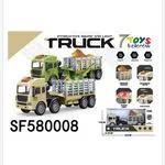 Zabawka Truck Transporter z światłem i dźwiękiem 15cm