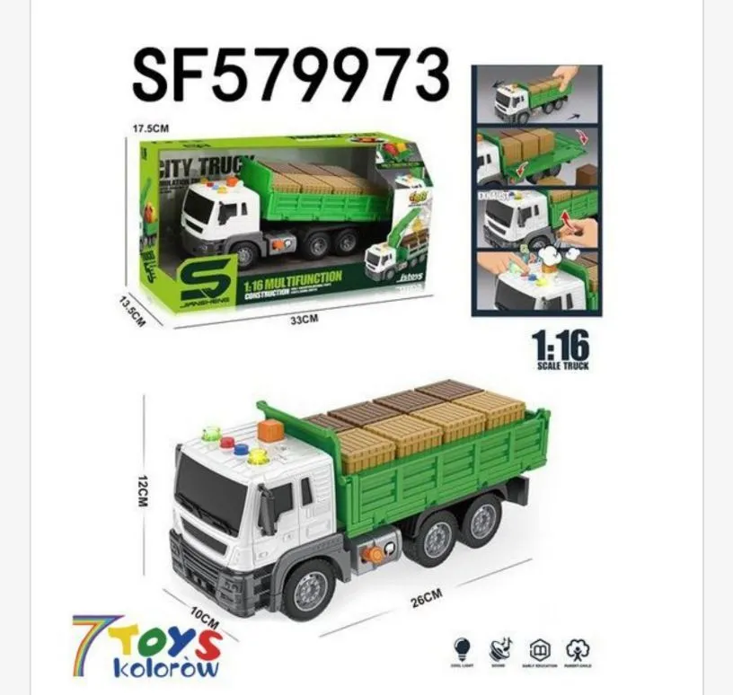 Zabawka Ciężarówka Wysypna 1:16 17cm SF579973