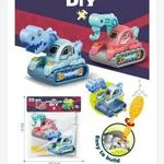 Zabawki do rozkręcania dinozaury DIY 3+ 28 cm