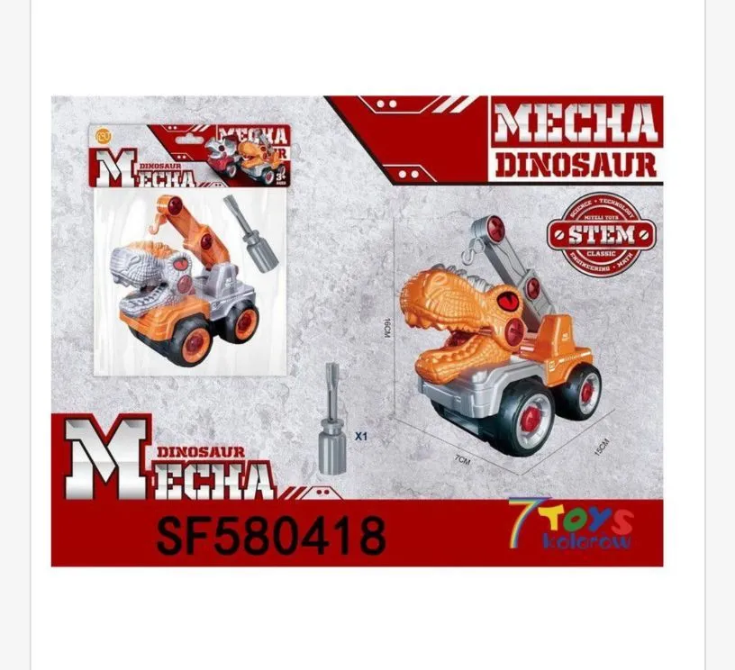 Samochód Mecha Dinosaur do Demontażu
